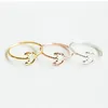 Hela 10pc Lot Hollow Moon Rings Hammered Line Crescent Moon Knuckle Ring Size for Women Girls Fashion Rings R066 Factory Dire247h