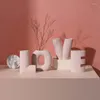 Vases Nordic Creative Art Love Letter Stripe Ceramic Vase Living Room Flower Arrangement Home Decoration