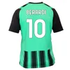 23 24 US Sassuolo maglie da calcio ROGERIO OBIANG 2023 2024 M.HENRIQUE MULATTIERI Maglie da calcio PINAMONTI BERARDI FRATTESI PEGOLO LAURIENTE DEFREL Uniformi da uomo