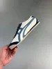 Tiger Laufschuhe Damen Herren Mexico 66 Serie Designer Canvas Sneakers Silber Blau Rot Gelb Beige Low Trainer Slip-on Schuhe