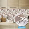 Wall Stickers EasyKing SelfAdhesive Waterproof Sticker Peel And Stick Tile Kitchen Easy To Cut1PCS 231009