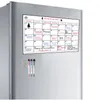Kalendarz lodówki z tablicami 16,5 „x11.8” magnetyczny kalendarz płyta lodówka magnetyczna tablica komunikatów magnetyczna 231009