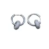 Clne Earring Designer Bijoux de qualité originale de qualité des femmes à la mode des femmes Perles de transfert de petites conceptions pleines de diamants de boucles d'oreilles à vent froid pour femmes