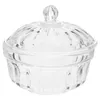 Dinnerware Sets Acrylic Fruit Bowl Candy Container Lid Clear Plastic Juice Containers Holder Terrarium Storage Jar Biscuit Acylic Lids Bowls