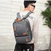 School Bags Casual Business Backpack For Men Light 15 inch Laptop Bag Waterproof Oxford Cloth Lady Anti-theft Travel Backpack Gray 231009