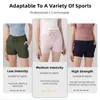 Running Shorts Drawstring Women Sports Fitness High midja andas Sweatpants Casual Solid Tights Leggings Workout Gym