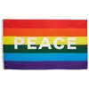 Banner Flags 12 Designs 3x5fts 90x150cm Philadelphia Phily Straight Ally Progress LGBT Rainbow Gay Pride Flag Home Garden Festive Del DHRA4