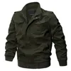 Männer Jacken Plus Größe Militär Bomber Jacke Männer Frühling Herbst Pilot Männlich Armee Fracht Flug Herren M6XL 231010