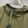 Vestes de poche en pierre de créateur veste d'île fermeture éclair à manches longues Badges hommes noir vert manteau décontracté coupe-vent broderie chemises pour hommes manteaux d'automne taille asiatique m-3xl