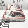 Cell Phone Cases Genshin Impact Hu Tao Kaedehara Ganyu Fischl Ayaka Case For iPhone 15 14 13 12 11 Pro Max Mini X XR SE 7 8 Plus Soft Cover 231010