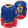 ホッケーチーム89 Pavel Buchnevich Jersey Reverse Retro Retro 18 Robert Thomas 10 Brayden Schenn 72 Justin Faulk 20 Brandon Saad 47 Torey Krug 55 Colton Parayko Kids Lady Man