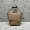 Дизайнерская тканая сумка-тоут, осенняя новая модная повседневная простая женская сумка-тоут 1011231