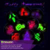 Inne imprezy imprezowe dostarcza Halloween Fluorescencyjna balon dynia nietoperz hosta neon lateksowy globos UV Glow For Black Light Decoration Q231010