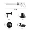 Other Household Cleaning Tools Accessories Toilet Pipe Dredger Ones Pneumatic Floor Drain Sewer High Pressure Vegetable Piping Unblocker Tool 231009