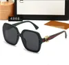 2023 Lunettes de soleil ovales de luxe pour hommes Designer nuances d'été lunettes polarisées noir vintage lunettes de soleil surdimensionnées de femmes lunettes de soleil mâles AAA