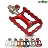 Luces de bicicleta Wellgo Original M111 Liberación rápida Pedales de bicicleta no rápidos Pedal ultraligero MTB Ciclismo Rodamiento 231010