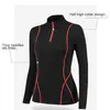 Lauf-Sets Sport Nahtlose Thermo-Unterwäsche Damen Winter Skifahren Kompression Fleece Jogging Training Thermo Lange Unterhosen