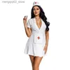 Theme Costume Carnival Halloween Lady Head Nurse Come Classic Hospital Uniform Temptation With Hairhoop Cosplay Fancy Party Dress Q231010