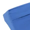 Back Support Body Side Wedge Pillow with Zipper PU Leather Incline Side Wedge Pillow Personalized Blue for Adults Side Sleeper 231010