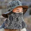 Bandana's Camo Zonnebrandcrème Hoed Vissen Zonwering Nekbescherming Ademend Winddicht Wandelen Thee plukken Pography Gezichtsbedekkende sjaal