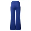 Women's Pants Wide Leg For Women Trousers Solid Casual High Waisted Palazzo Sweat Womens