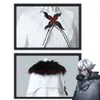 Game Genshin Impact the Knave Arlecchino Cosplay Costume Cloak Wig Gloves Earrings Coat Eleven Fatui Harbingers Cosplay Clothescosplay