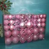 Christmas Decorations 0236Christmas Balls 3-6cm 100pcs /Set Christmas Baubles Ornament Ball Party Home Garden Decoration For Christmas Tree Decoration 231010