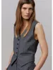 Women's Vests Suit Vest Elegant Casual Commuter Tops V-Neck Sleeveless Regular Fit 2023 Promotional Products