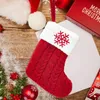 Decorazioni natalizie Alfabeto natalizio Calzini lavorati a maglia Ornamenti per l'albero di Natale Decorazioni natalizie per la casa Navidad Noel 2024 Regalo di Natale 231009