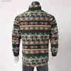 Herrjackor retro etnisk tröja män jackor förtjockar fluffig fleece -kappknapp krage dubbelsidig plysch themal hoodie manlig pullover toppar t231010