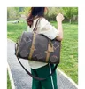 Роскошная дизайнерская спортивная сумка для женщин и мужчин, бренд P, портативная дорожная сумка большой емкости, сумка для хранения, спортивная сумка для фитнеса, сумка через плечо, сумка для багажа