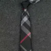 2023 Nya män slipsar Fashion Silk Tie 100% Designer Slitte Jacquard Classic Woven Handmade för bröllop Casual and Business Slips med Box 7ZQJ