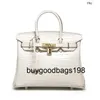 Himalayans Bag Womens Borse Borse Nuovo alligatore in pelle Top Layer Layer Cow White Himalayan ha il logo OS88