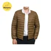 Parkas de plumón para hombre Banana Store ESTILO CHAQUETA DE PLUMAS COMPACTA ULTRALIGERA Escote bidireccional Chaqueta acolchada de manga larga plegable para hombre S-3XL 231005