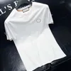 2022 Zomer Nieuwe Mannen T-shirts Eenvoudige Dunne Witte Ronde Hals Half Mouwen Designer Mannen Slanke Boor Aziatische Yardage M-X255I