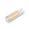 10W 1100LM G9 LED AC100V-265V NO FLIMPER 124LEDS BULB SMD2835 PC Ceramics Chandeliers Light Whites Warm White Lighiting Lamp LL LL