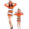 Costume thématique Femmes Halloween Tenue Parent-Enfant Poisson Clown Cosplay Uniformes Océan Thème Fête Maternelle Performance Costumes x1010