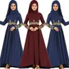 Etnische kleding Ramadan Eid Borduren Abaya Moslim Elegante Vrouwen Lange Maxi Jurk Turkije Arabisch Kaftan Dubai Saudi Gewaad Femme Marokkaans