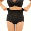 Women's Shapers High-waisted Body Shaping Flatten Belly Tummy Control Shapewear Design Firm Compression Underwear For Women Enhance Females