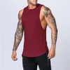Regatas masculinas moda treino ginásio dos homens colete superior muscular sem mangas camisa esportiva stringer roupas musculação singlets 347w