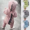 Pigiama Abbigliamento per neonati Vestiti per bambina per neonato Dinosauro per bambini Pagliaccetto con cappuccio Tuta Abiti Autunno Inverno Abbigliamento per bambini 231010