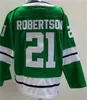 Hockey sur glace Reverse Retro 14 Jamie Benn Jersey Man 91 Tyler Seguin 29 Jake Oettinger 47 Radulov 4 Miro Heiskanen 21 Jason Robertson Stadium Series Noir Vert Blanc