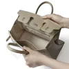 A Birknns Luxury Bag New Fashion Litchi Pattern Women's Handbag