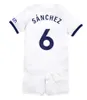 23 2024 SANCHEZ SON Kid Kit Maillots de football HOJBJERG ROMERO BENTANCUR MADDISON Accueil Blanc Extérieur 3ème Gardien Costume Enfant Maillot de Football Uniformes Courts 33333