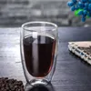 Şarap bardakları 2 adet çift dip duvar cam kahve fincanı viski çay termal ısıya dayanıklı kokteyl votkası s kupa içecek tulumbil seti