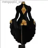 Tema Traje Halloween Vintage Medieval Renascença Cosplay Vem Vestido Mulheres Gótico Lace Bandage Preto Fancy Dress Maxi Vestido Vestidos Q231010