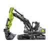 Excavator Toy 998PCS Model Kits Toy Truck Construction Toys Model Vehicle Excavator Brick Building Blocks Model Mini Excavator Machine Toys For Boy Christmas Gift