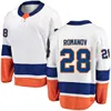 Équipe de hockey 24 Scott Mayfield Jerseys 30 Ilya Sorokin 25 Sebastian Aho 28 Romanov 53 Casey Cizikas 3 Adam Pelech 6 Ryan Pulock Stadium Navy White Numéro de nom personnalisé