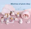 Cartoon cute blind box Mini desktop ornaments Resin crafts Birthday party presents Toy Handmade Model3732636