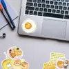 50 PCS Yellow Salt Fresh Diary Stickers For Skateboard Car Fridge Helmet Ipad Bicycle Phone Motorcycle PS4 Book Pvc DIY Decals Kids Toys Decor